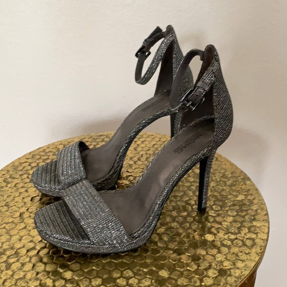 Michael Kors Silver Heels
